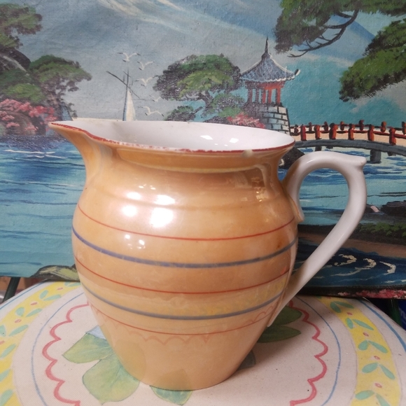 Vintage Pitcher - Made In Czechoslovakia Union K - - Picture 6 of 7